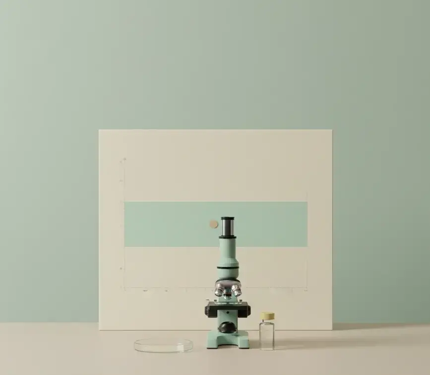 Chart-Band + MikroskopPetrischale Umwelttest